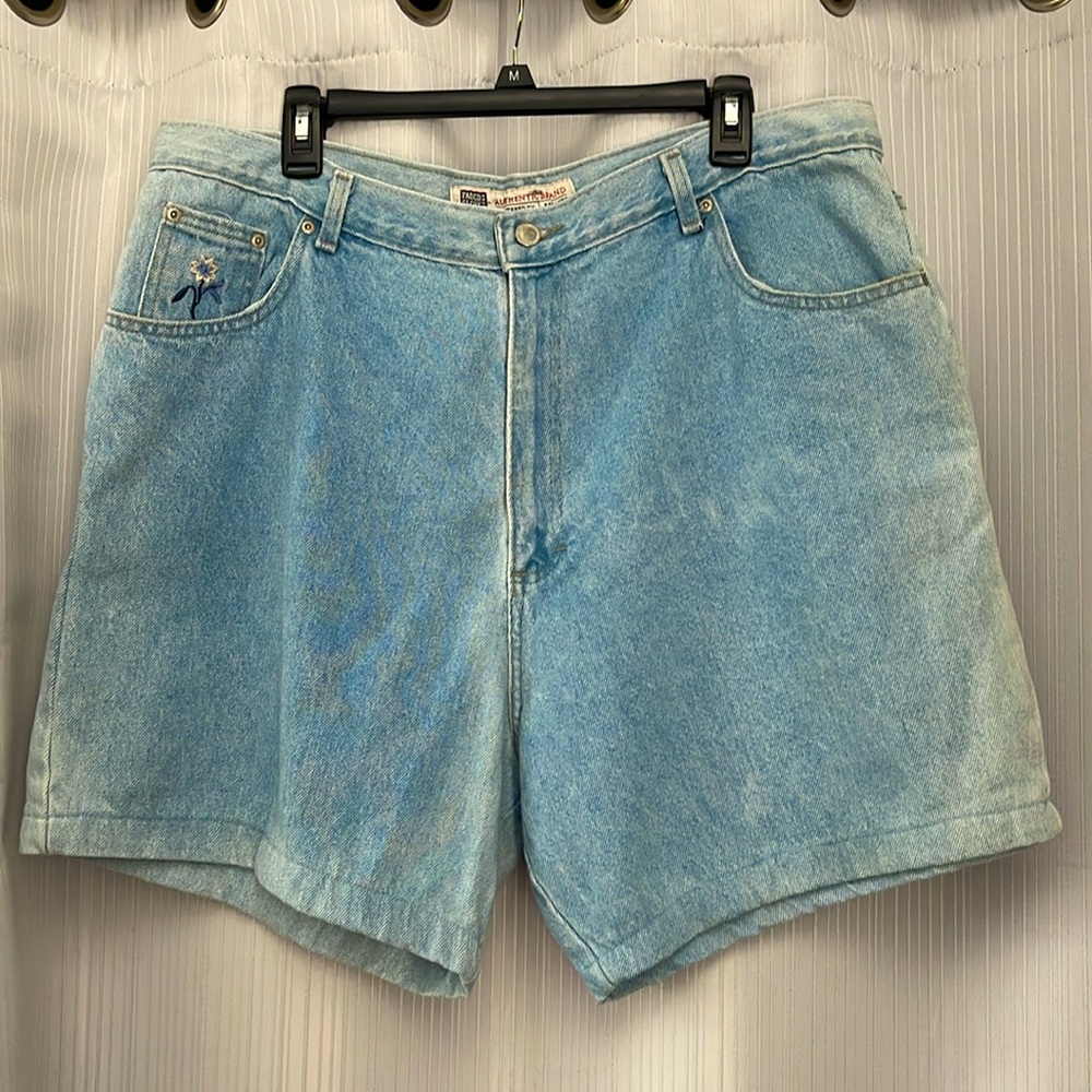 Faded Glory Women High Rise Jean Shorts‎ - Picture 13 of 14